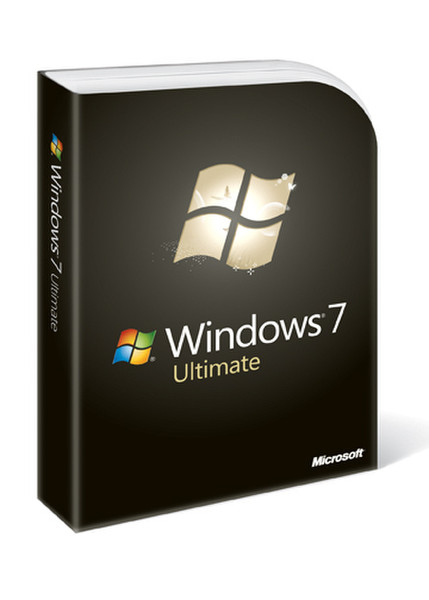 Microsoft Windows 7 Ultimate, DVD, EN