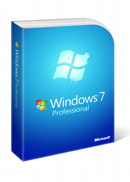 Microsoft Windows 7 Professional, DVD, EN