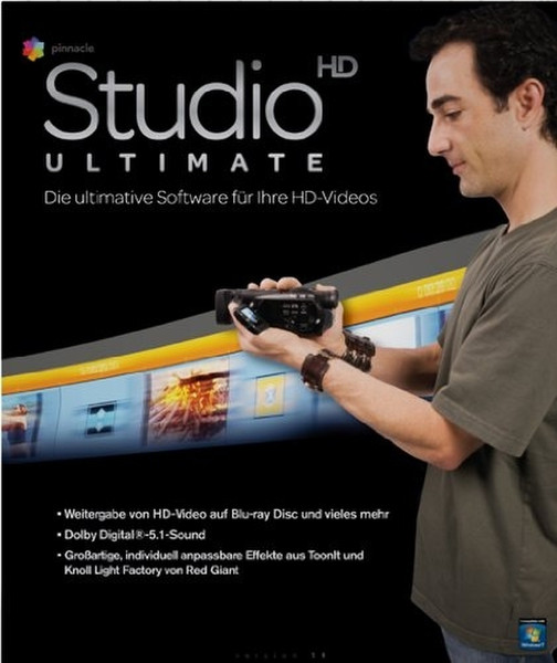 Pinnacle Studio Ultimate version 14 Upgrade