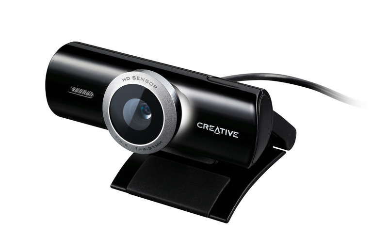 Creative Labs Live! Cam Socialize HD 5МП 1280 x 720пикселей USB 2.0 Черный вебкамера