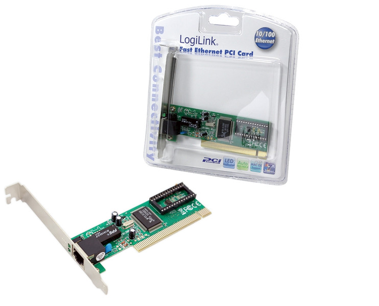 LogiLink PCI network card Internal 100Mbit/s networking card