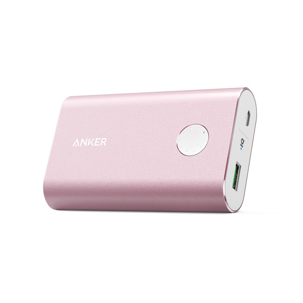 Anker PowerCore+ 10050мА·ч Розовый внешний аккумулятор