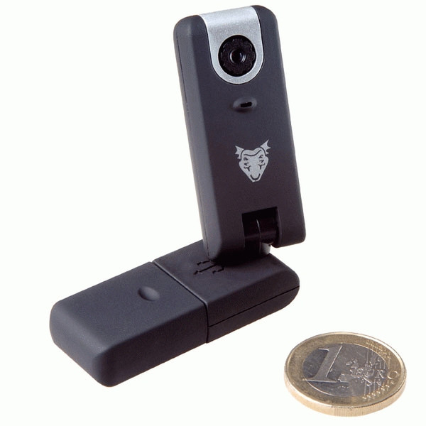 Vivanco 1.3MP webcam 1.3МП 1280 x 1024пикселей USB 2.0 Черный вебкамера