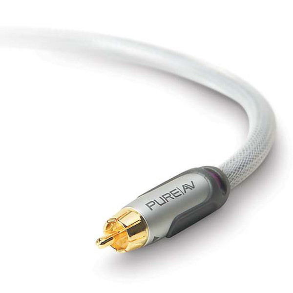 Pure AV PureAV™ Subwoofer Audio Cable 7.6 7.6m White audio cable