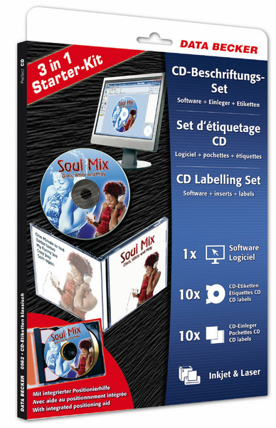 Data Becker 311806 printer label
