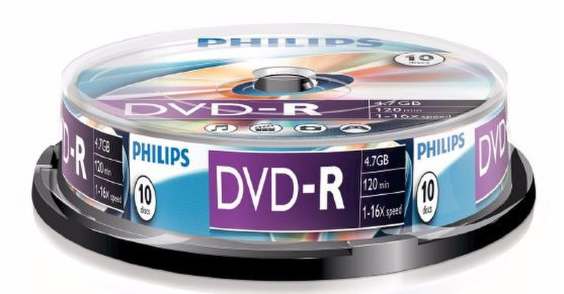 Philips DM4S6B10F 4.7GB DVD-R