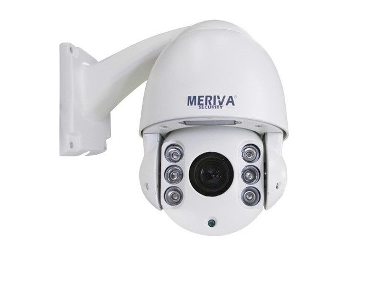 Meriva Security MHD-2513VAC CCTV В помещении и на открытом воздухе Dome Белый камера видеонаблюдения