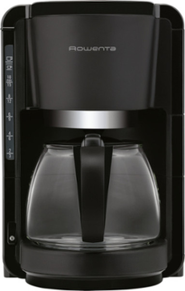 Rowenta ADAGIO II (12) Freestanding Manual Drip coffee maker 1.25L 15cups Black