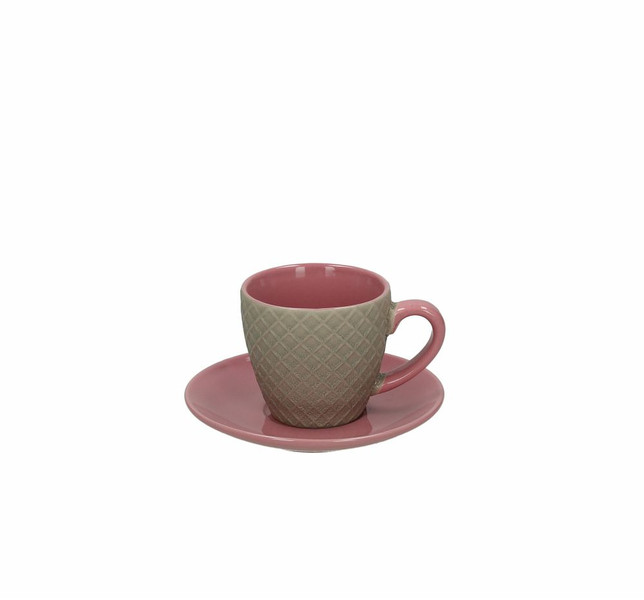 Tognana Porcellane RE185012130 Beige,Pink Kaffee 6Stück(e) Tasse & Becher