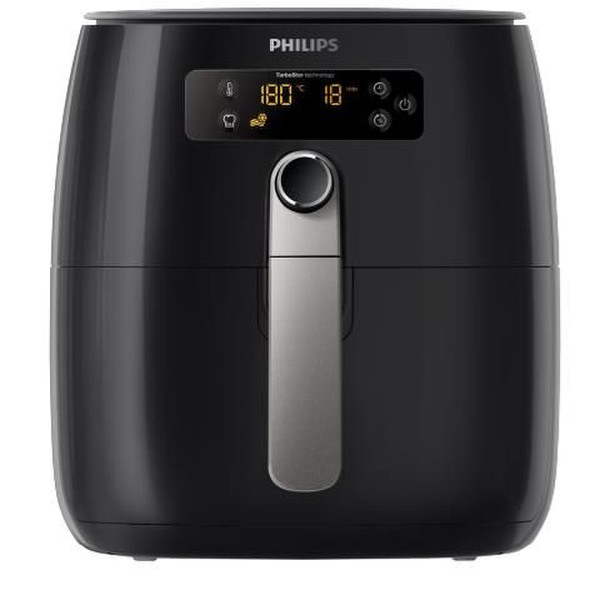 Philips Avance Collection HD9643/11 Low fat fryer 1425Вт Черный, Cеребряный обжарочный аппарат