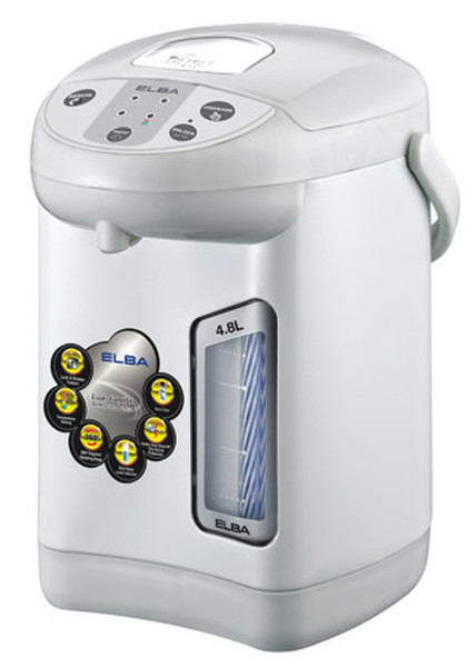 Elba TP-4811E 4.8L White 680W electrical kettle