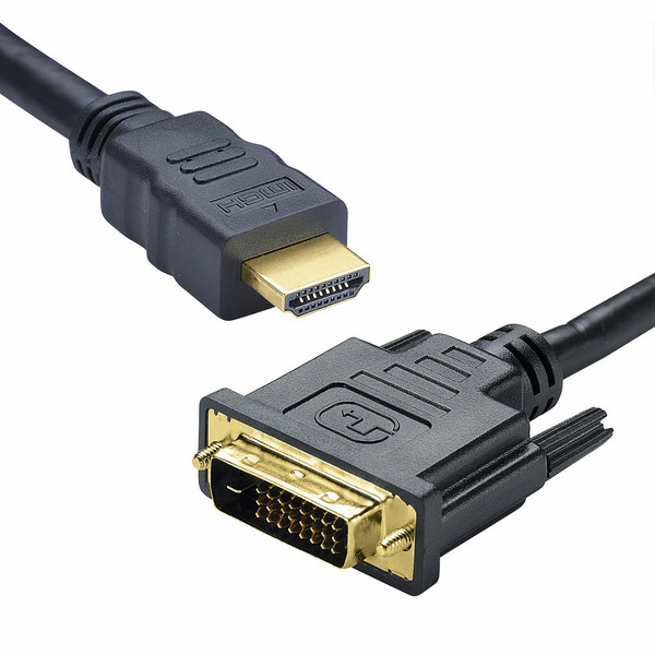 Erard 7841 5м HDMI DVI-D Черный адаптер для видео кабеля