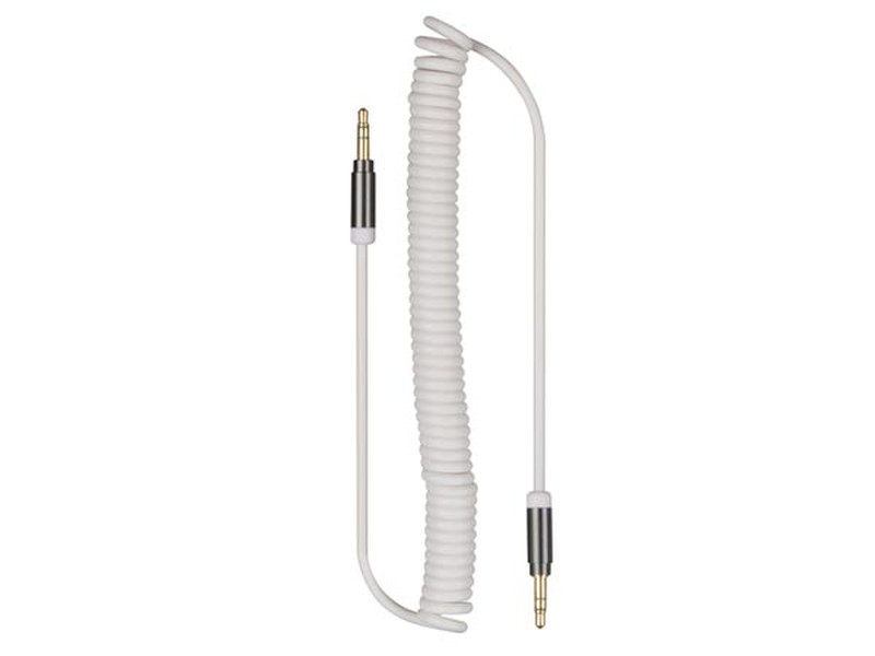 Velleman PCMP70 2m 3.5mm 3.5mm White audio cable
