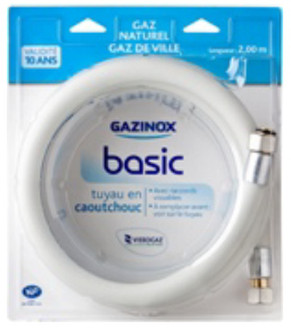Gazinox 12H15200 Stove gas hose