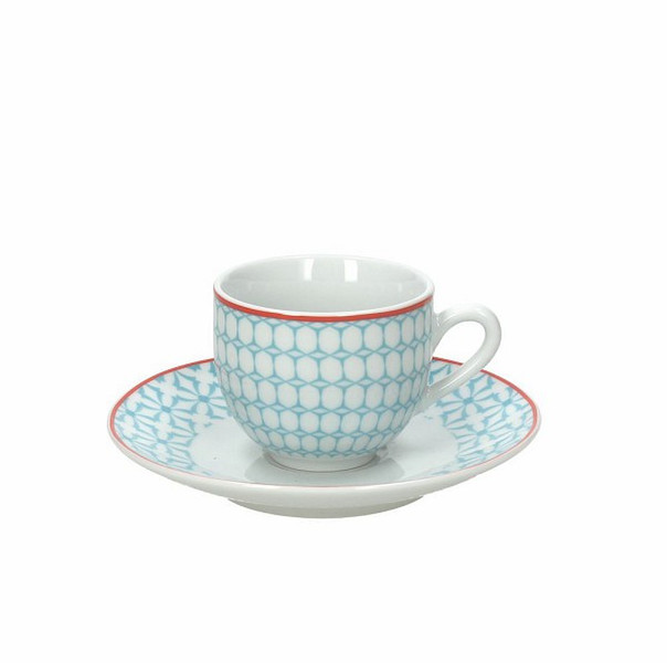 Tognana Porcellane OM085013373 Blue,White Coffee 6pc(s) cup/mug