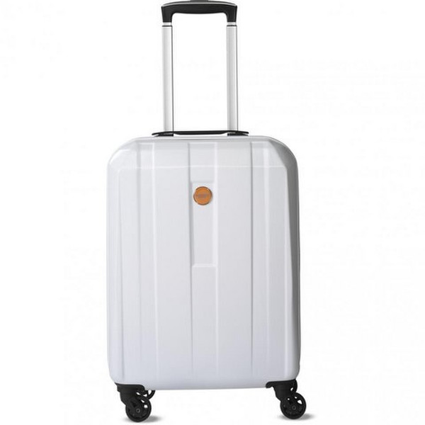 Princess Traveller Monaco Suitcase 35L Acrylonitrile butadiene styrene (ABS),Aluminium,Polycarbonate,Polyester White