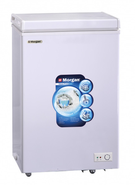 Morgan MCF-0955 Отдельностоящий Витрина 80л Белый морозильный аппарат