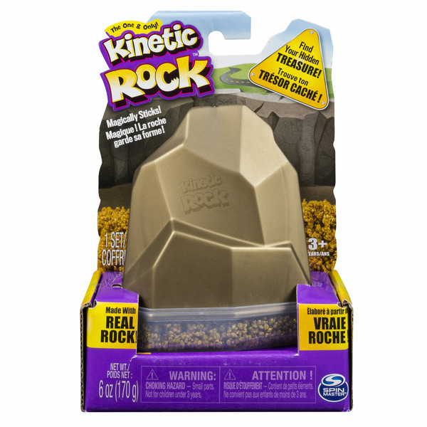 Kinetic Rock Gold Золотой 170г кинетический песок