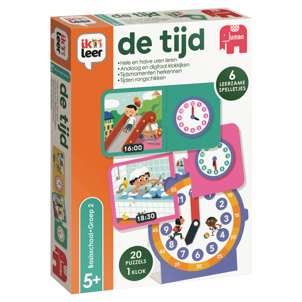 I learn De tijd Preschool Boy/Girl learning toy