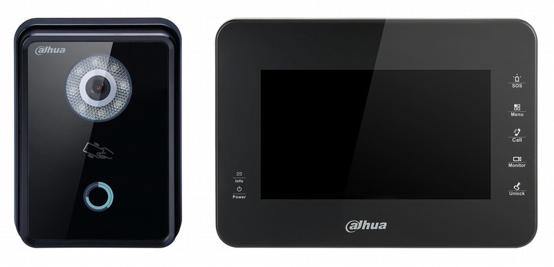 Dahua Technology VTK-VTO6210B-VTH1560B 1МП 7" Черный видеодомофон