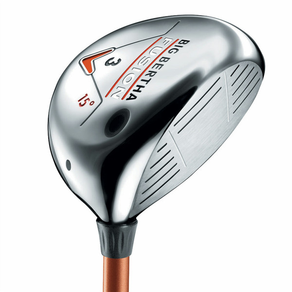 Callaway Big Bertha Fusion Fairway Wood Male Fairway wood Left-handed 1092mm Orange,Stainless steel golf club