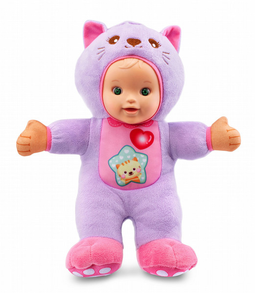 VTech Little Love Dieren Knuffepop Kat Mehrfarben Puppe