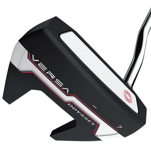 Odyssey Golf Versa #7 Black Putter Männlich Mallet-Putter Rechtshändig 889mm Schwarz, Edelstahl Golfschläger