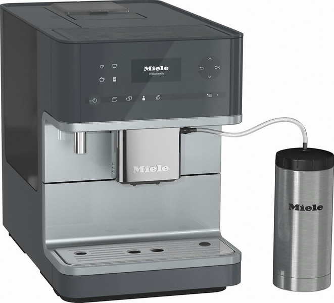 Miele CM 6350 Freestanding Fully-auto Combi coffee maker 1.8L Graphite