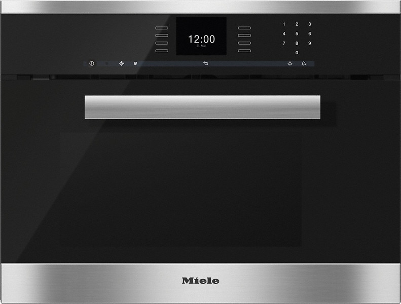 Miele DGM 6600 Electric 40L 1000W Black,Stainless steel