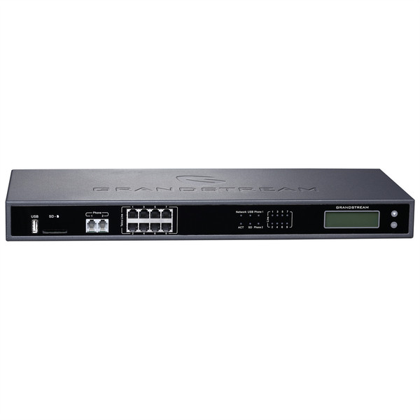 Grandstream Networks UCM6208 800пользов. IP PBX (private & packet-switched) system PBX система