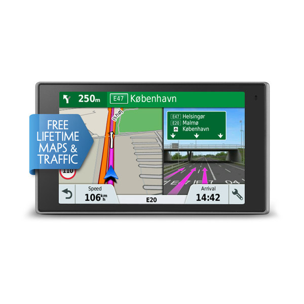 Garmin DriveLuxe 51 LMT-S Fixed 5Zoll TFT Touchscreen 231g Schwarz Navigationssystem