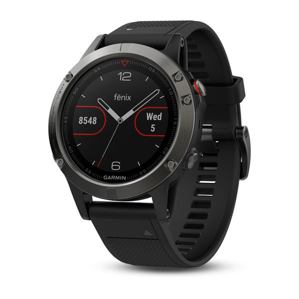 Garmin fēnix 5 Sapphire Bluetooth Черный спортивный наручный органайзер