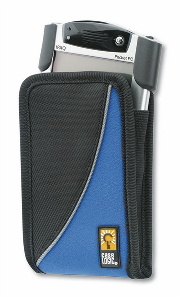 Case Logic Slip-in PDA Case - Blue Neoprene universal Nylon Black,Blue