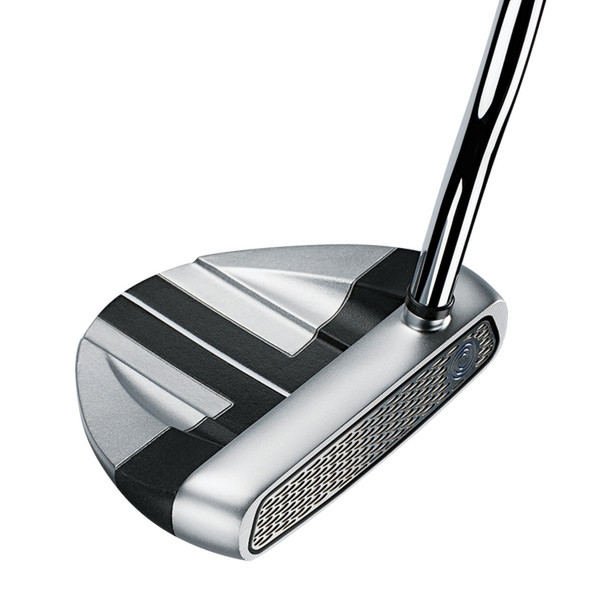 Odyssey Golf Works V-Line Versa Putter Männlich Mallet-Putter Rechtshändig 864mm Schwarz, Blau, Edelstahl Golfschläger