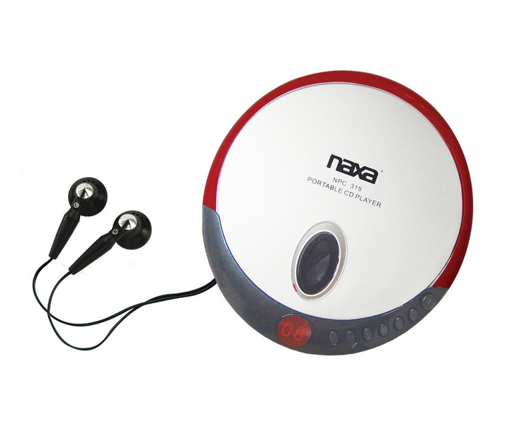 Naxa NPC-319 Portable CD player Red