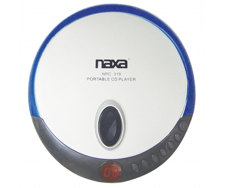 Naxa NPC-319 Portable CD player Schwarz