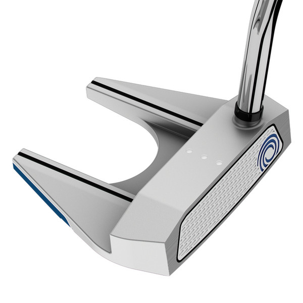 Odyssey Golf White Hot RX #7 Putter Männlich Mallet-Putter Rechtshändig 864mm Schwarz, Blau, Edelstahl, Weiß Golfschläger