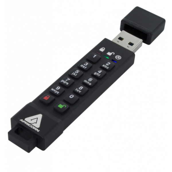 Apricorn 16GB Aegis Secure Key 3z 16ГБ USB 3.1 (3.1 Gen 2) Тип -A Черный USB флеш накопитель