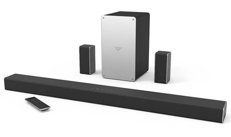 VIZIO SB3651-E6 Wired & Wireless 5.1channels Black,Silver soundbar speaker