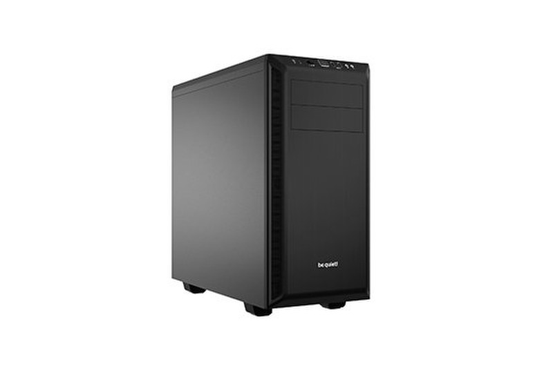 Listan Pure Base 600 Midi-Tower Black computer case