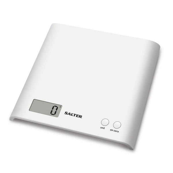 Salter 1066 WHDR15 Tabletop Electronic kitchen scale White