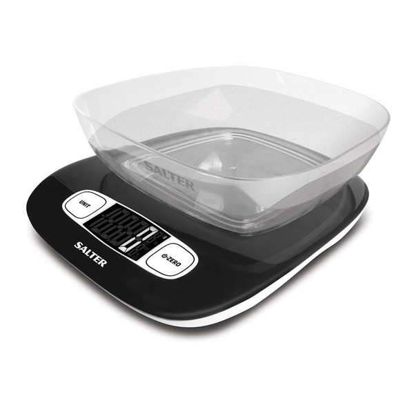 Salter 1073 BKDR Tabletop Electronic kitchen scale Black,Transparent,White