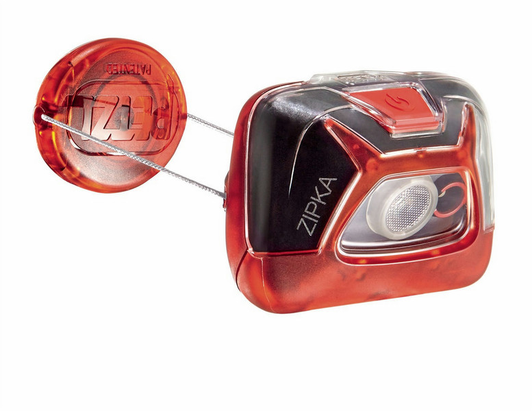 Petzl Zipka Stirnband-Taschenlampe LED Rot