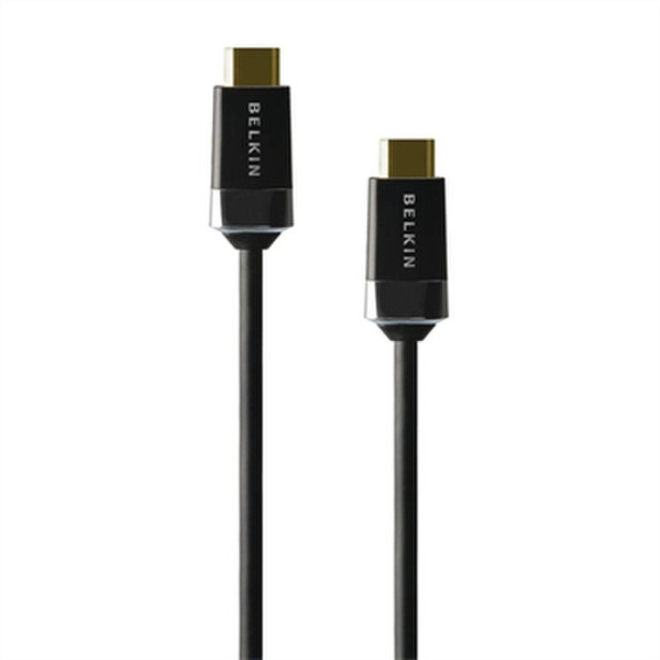 Belkin HDMI A - HDMI A, 1m 1м HDMI HDMI Черный HDMI кабель