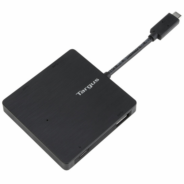 Targus ACH924USZ USB 3.0 (3.1 Gen 1) Type-A 5000Mbit/s Schwarz Schnittstellenhub