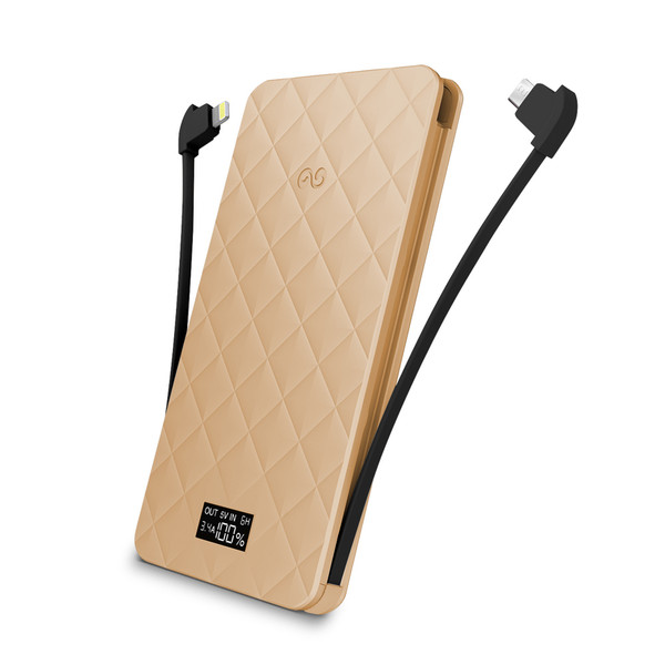 iWALK Trio 10000 Lithium Polymer (LiPo) 10000mAh Gold