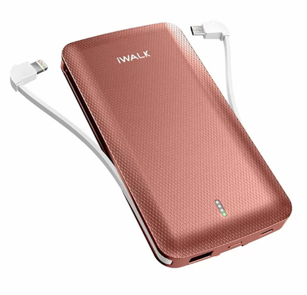 iWALK Scorpion 8000Q Lithium Polymer (LiPo) 8000mAh Gold,Pink