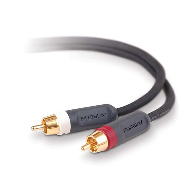 Pure AV PureAV™ RCA Audio Cable 1.8 1.8m Schwarz Audio-Kabel