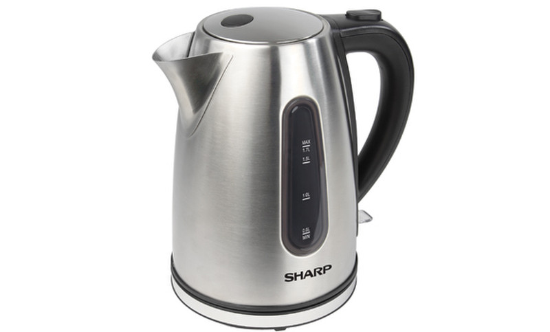 Sharp EKJ172ST 1.7L Black,Stainless steel 2200W electrical kettle