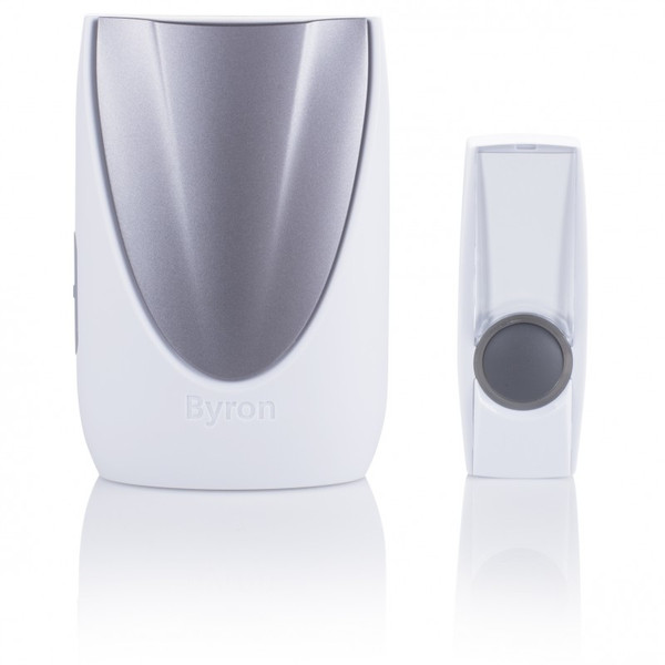 Byron BY216E Wireless door bell kit Пурпурный, Белый набор дверных звонков